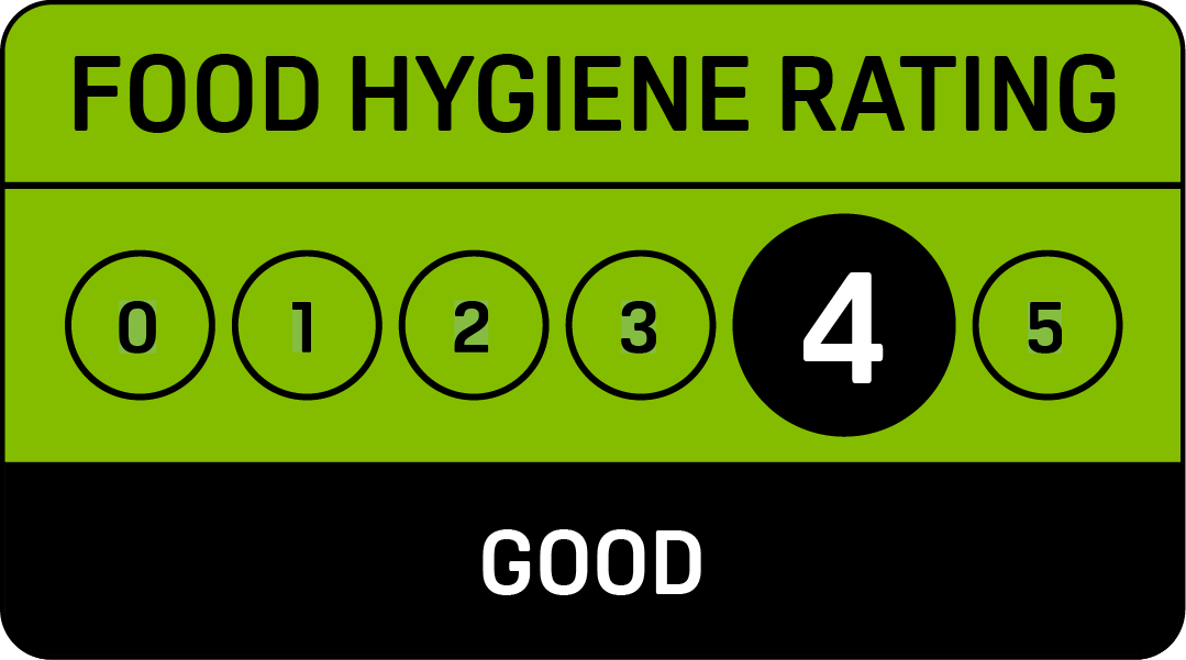 Food hygiene rating 4 of 5